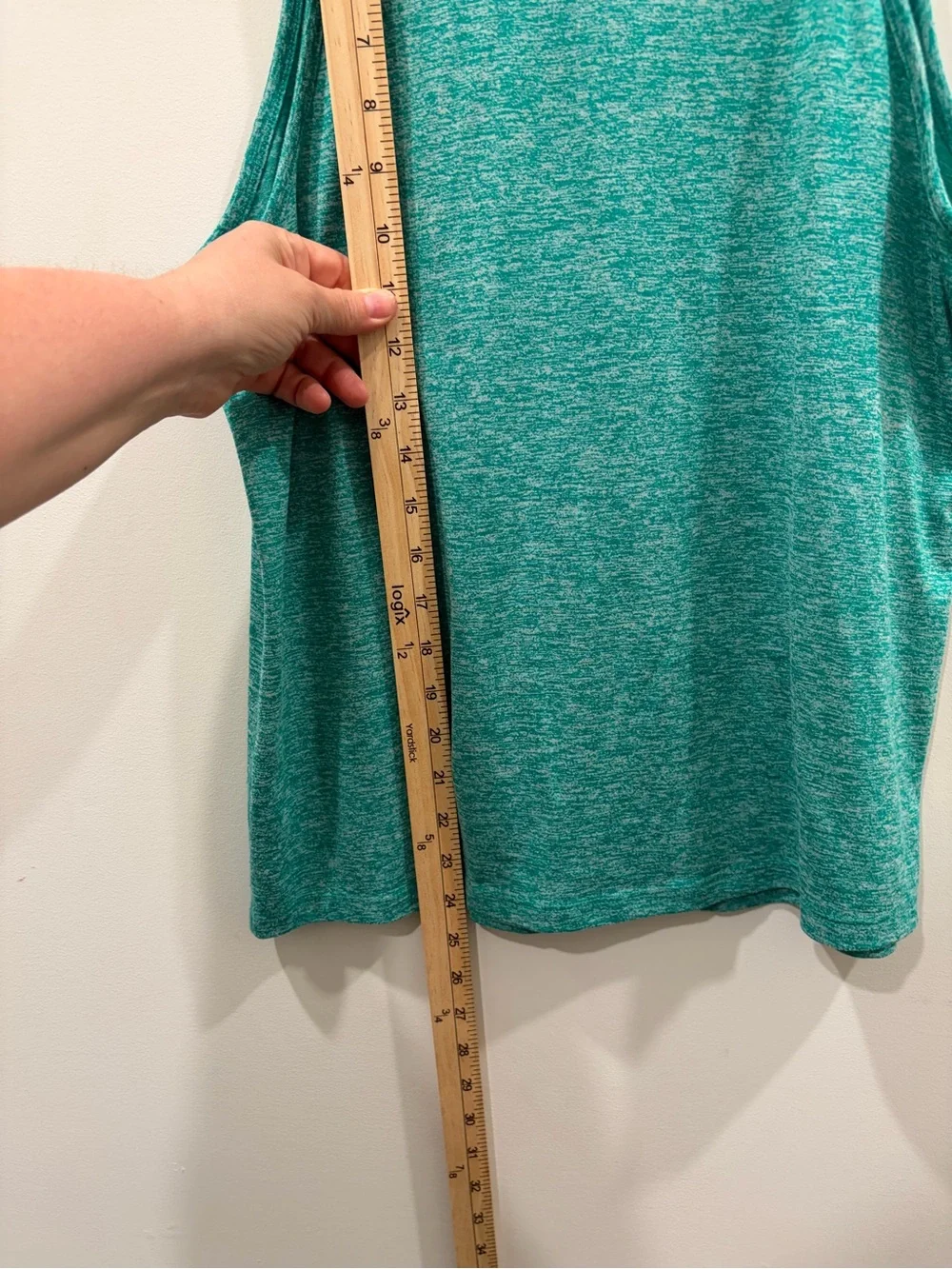 Nike Women’s Dri Fit Teal Heather‎ Performance Tank Top